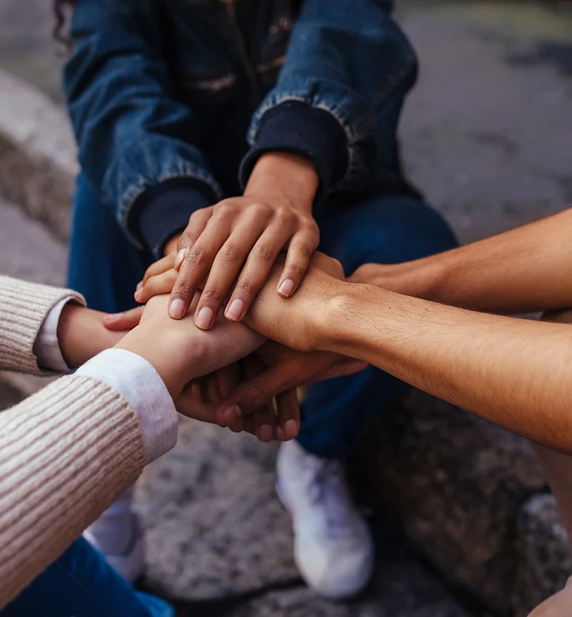 Youth connecting through the Mindful Friends Youth Network.